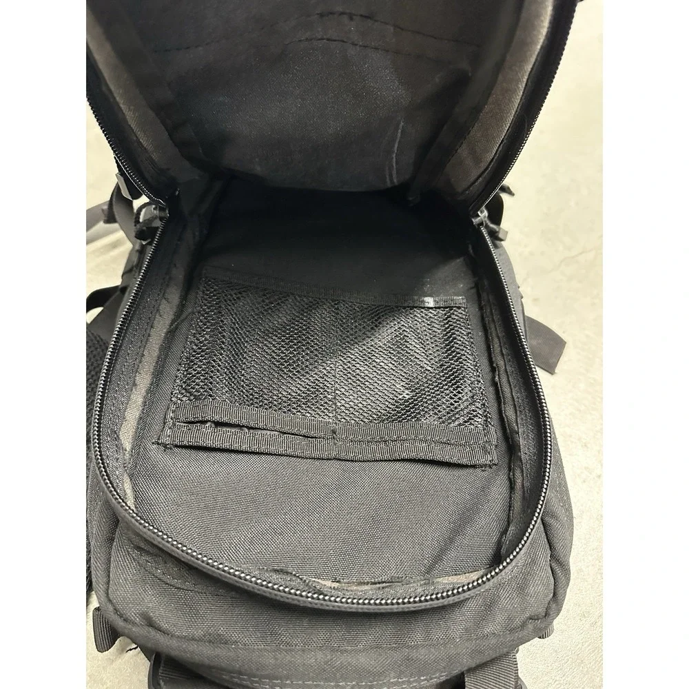 Condor Compact Assault Tactical Backpack Black MOLLE EDC Range Hiking Pack